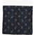 CORNELIANI Paisley Motif Wool Pocket Square Blue