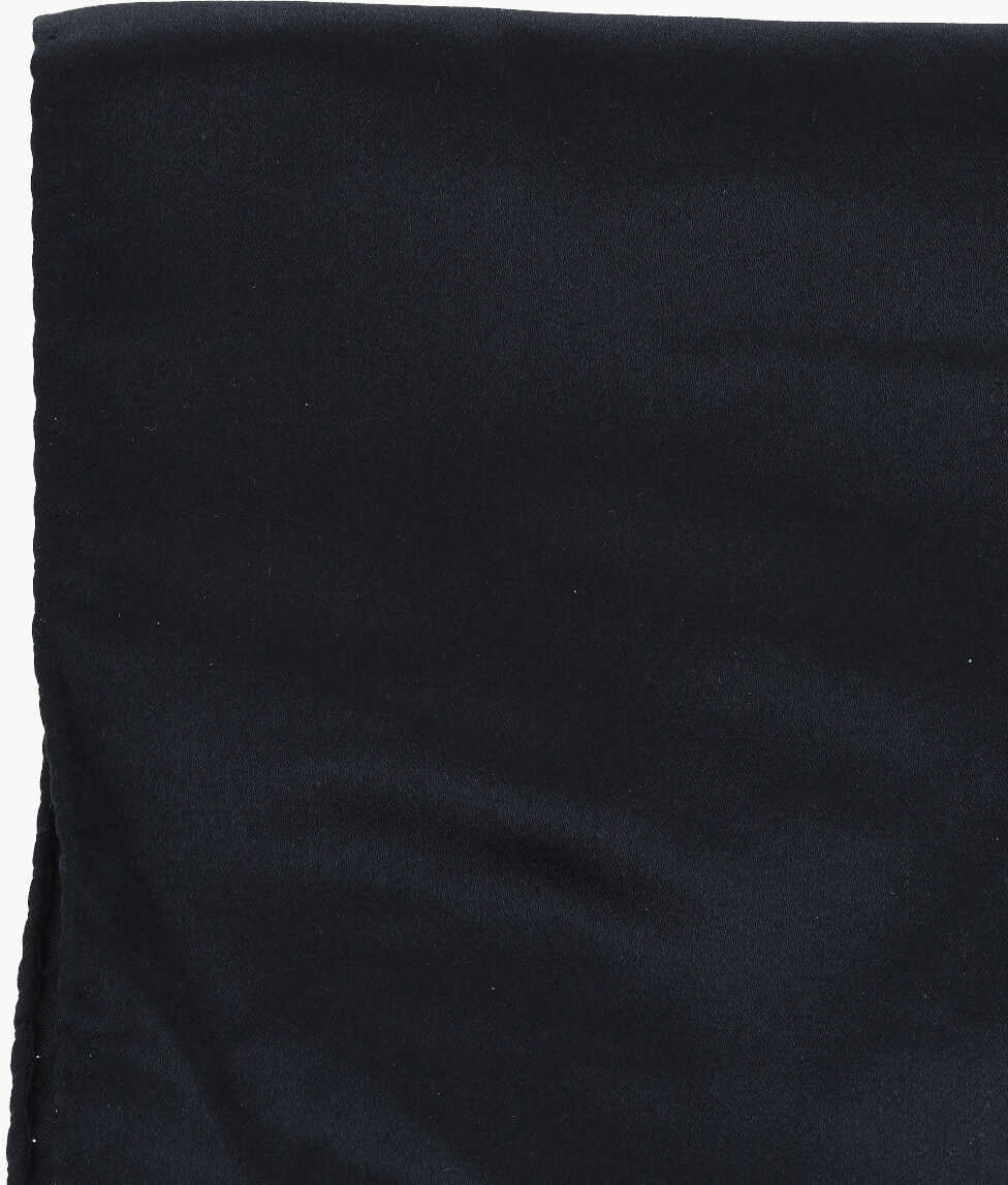 Esarfe CORNELIANI Solid Color Silk Pocket Square Blue Barbati (BM 19551344) 2