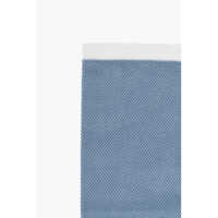Esarfe pentru Barbati - Esarfe CORNELIANI Cotton Pocket Square With Contrasting Edge Blue Barbati (BM 19551404) - B-mall.ro