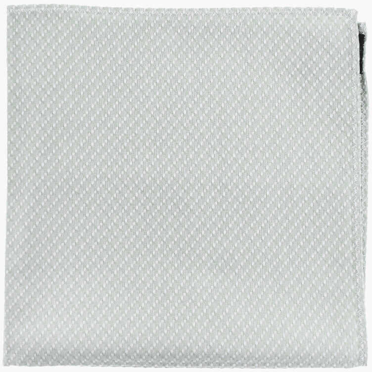 Esarfe CORNELIANI Solid Color Pocket Square With Micro Patterns Green Barbati (BM 19551416) 1