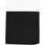 CORNELIANI Solid Color Silk Pocket Square Black