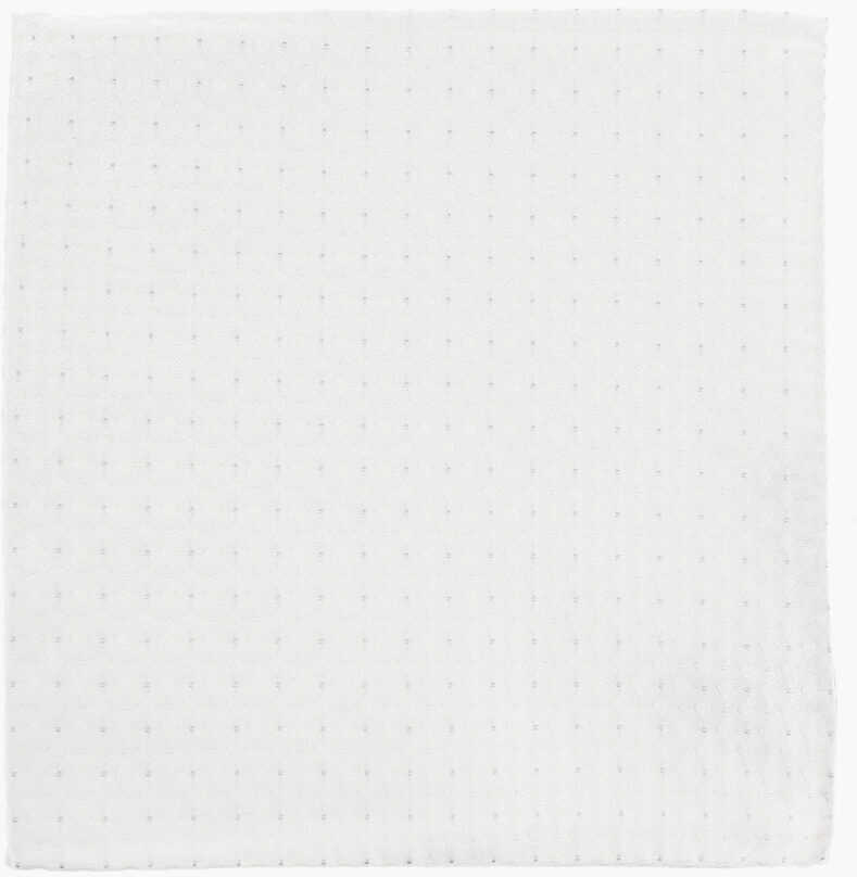 Esarfe CORNELIANI Cc Collection Patterned Silk Pocket Square Beige Barbati (BM 19551440) 1