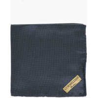 Esarfe Micro Polka Dots Silk Pocket Square Barbati