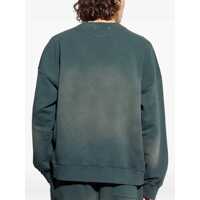 Hanorace pentru Barbati - Hanorace Golden Goose Vintage effect crewneck sweatshirt Black Barbati (BM 19551657) - B-mall.ro