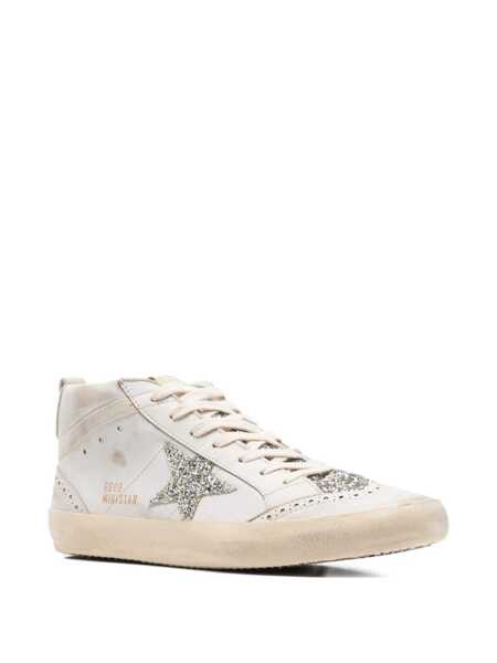 Sneakers Golden Goose Mid Star sneakers White Femei (BM 19551687) 2