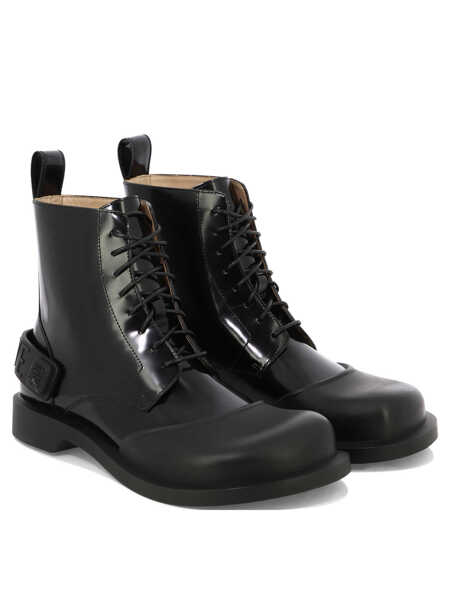Ghete Loewe Campo lace-up boots Black Barbati (BM 19551735) 2