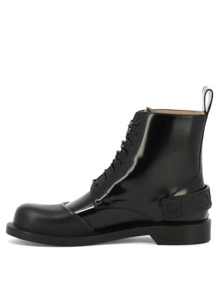 Ghete Loewe Campo lace-up boots Black Barbati (BM 19551735) 3