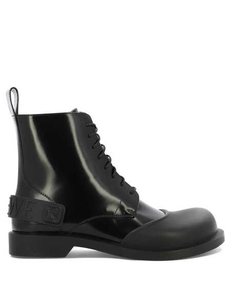 Ghete Loewe Campo lace-up boots Black Barbati (BM 19551735) 1
