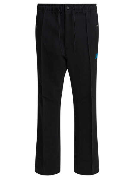 Pantaloni casual NEEDLES Piping Cowboy Pants Black Barbati (BM 19551780) 1