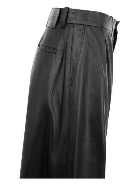 Pantaloni casual Loewe Balloon trousers in nappa lambskin Black Femei (BM 19551816) 3