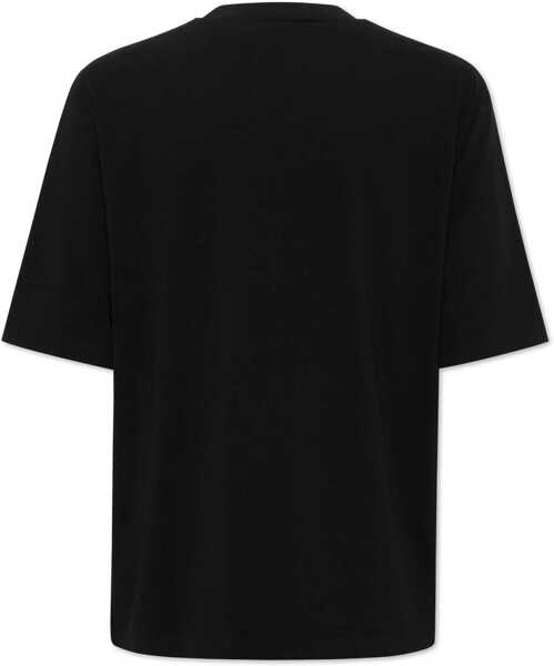 Tricouri DSQUARED2 Crew Neck Bst Cotton T-Shirt With Print Black Barbati (BM 19555160) 2