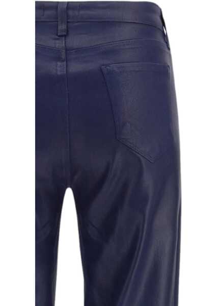 Pantaloni casual LAGENCE Kendra Pants MIDNIGHT COATED Femei (BM 19555202) 2