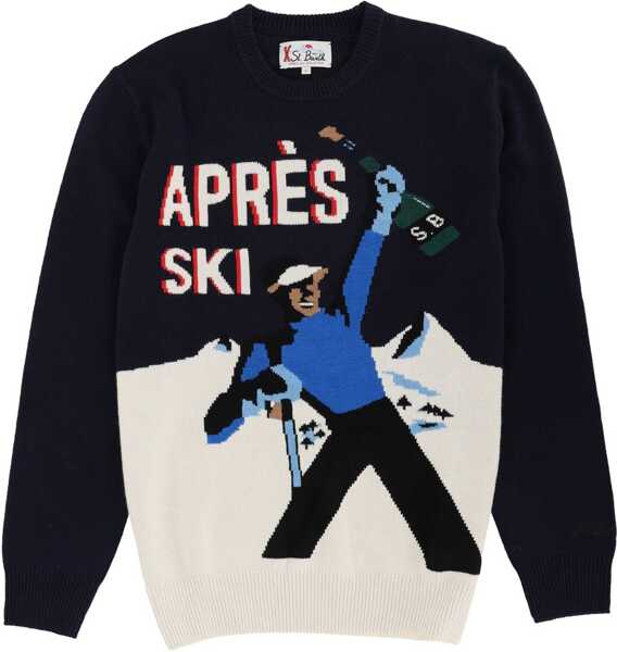 Pulovere casual Mc2 Saint Barth Shirt With Graphics BLUE Barbati (BM 19555271) 1