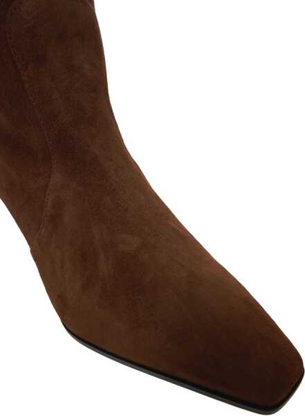 Cizme de iarna Stuart Weitzman Suede boots Stassi Brown Femei (BM 19555334) 5