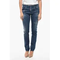 Blugi drepti Vintage Effect Stretch Denim 24/7 Jeans 17Cm Femei