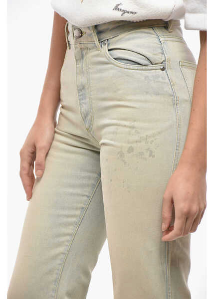 Blugi drepti 1989 STUDIO Vintage Washed Boyfriend Fit Denims 19Cm Light Blue Femei (BM 19555409) 3