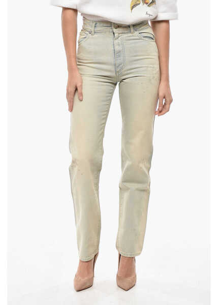 Blugi drepti 1989 STUDIO Vintage Washed Boyfriend Fit Denims 19Cm Light Blue Femei (BM 19555409) 1