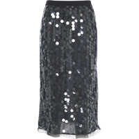 Fuste lungi Midi skirt with sequins Femei