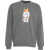 Baron Filou Sweatshirt with print 'CXLVII' Grey