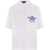 DSQUARED2 Crew Neck Loose Fit T-Shirt With Breast-Pocket White