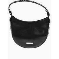 Genti de umar Leather Hobo Bag With Studs Femei