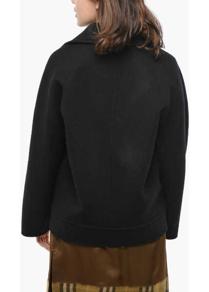 Paltoane Max Mara Wool Rotondo Coat With Zip Closure Black Femei (BM 19580870) 2