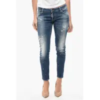 Blugi skinny Dark Washed Jennifer Fit Denims 14Cm Femei