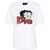 DSQUARED2 Crew Neck Betty Boop T-Shirt With Sequined Embroidery White