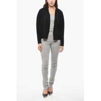 Cardigane Vince Dama - Cardigane Vince Wool Blend Buttonless Cardigan Black Femei (BM 19580939) - B-mall.ro