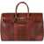 Brunello Cucinelli Leather Travel Bag BRANDY