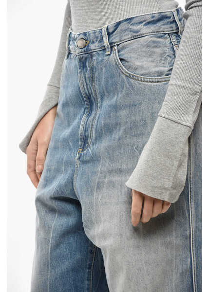 Blugi drepti 1989 STUDIO Wide Leg Chicago Delav Denims 27Cm Light Blue Femei (BM 19581092) 3