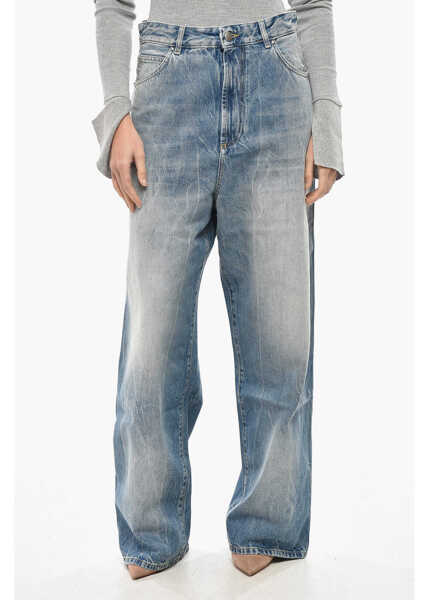 Blugi drepti 1989 STUDIO Wide Leg Chicago Delav Denims 27Cm Light Blue Femei (BM 19581092) 1