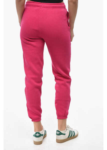 Pantaloni de trening Ralph Lauren Fleeced Jersey Sweatpants With Cuffs Pink Femei (BM 19581101) 2