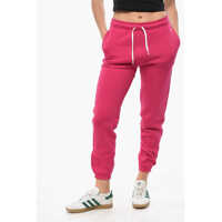 Pantaloni de trening Fleeced Jersey Sweatpants With Cuffs Femei