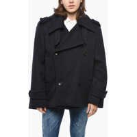 Paltoane Sfilata Double-Breasted Laveno Wool And Cashmere Coat Femei