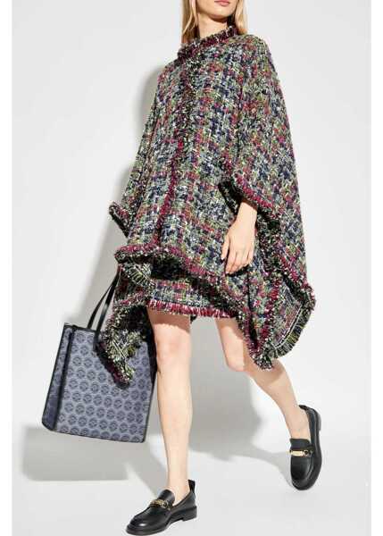 Fuste scurte ETRO Multicolor Tweed Skirt With Fringed Hem Multicolor Femei (BM 19581113) 2