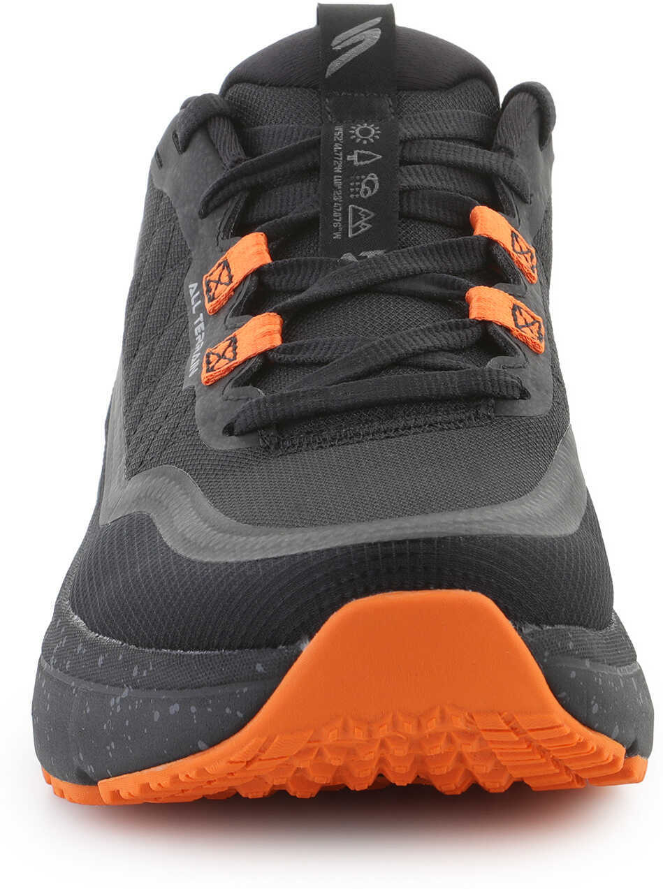 Pantofi alergare SKECHERS Go Run Supersonic Max A/T Black/Orange Black Barbati (BM 19581146) 2