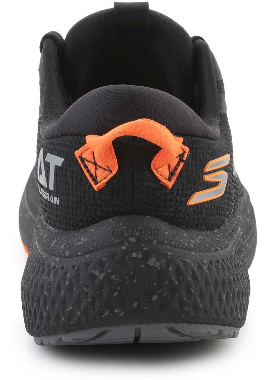 Pantofi alergare SKECHERS Go Run Supersonic Max A/T Black/Orange Black Barbati (BM 19581146) 5