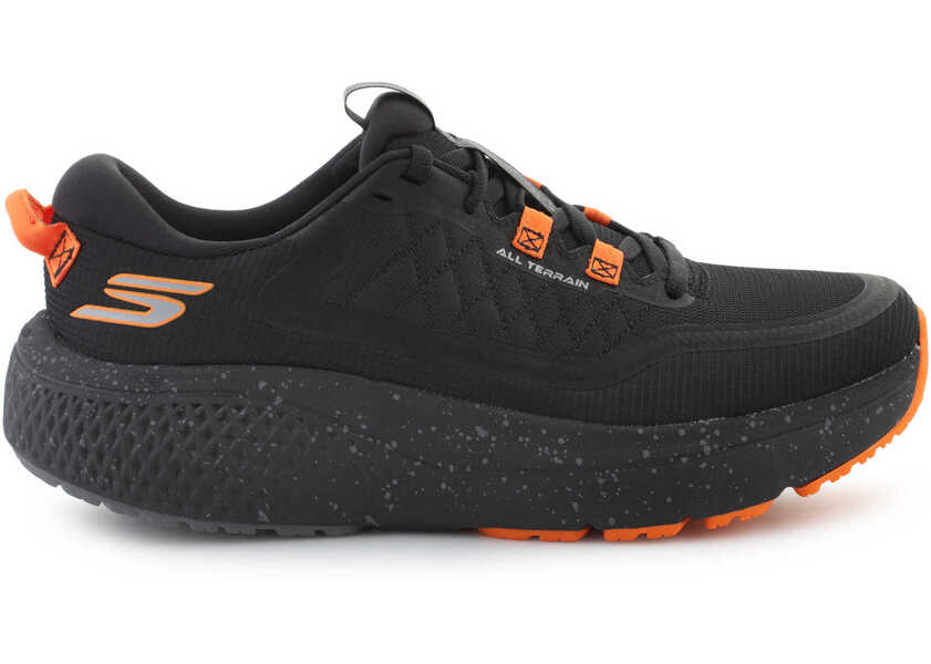 Pantofi alergare SKECHERS Go Run Supersonic Max A/T Black/Orange Black Barbati (BM 19581146) 6