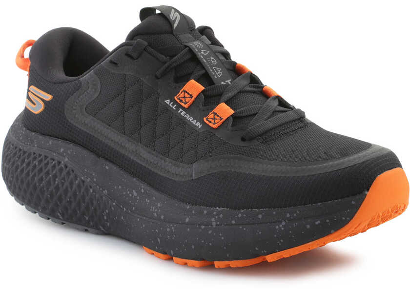 Pantofi alergare SKECHERS Go Run Supersonic Max A/T Black/Orange Black Barbati (BM 19581146) 1