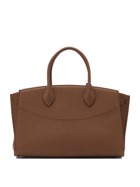 Genti de mana Ferragamo Studio Soft medium handbag Brown Femei (BM 19588302) 3