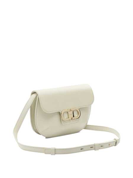 Genti tip postas Ferragamo Lizzy small crossbody bag White Femei (BM 19588305) 3