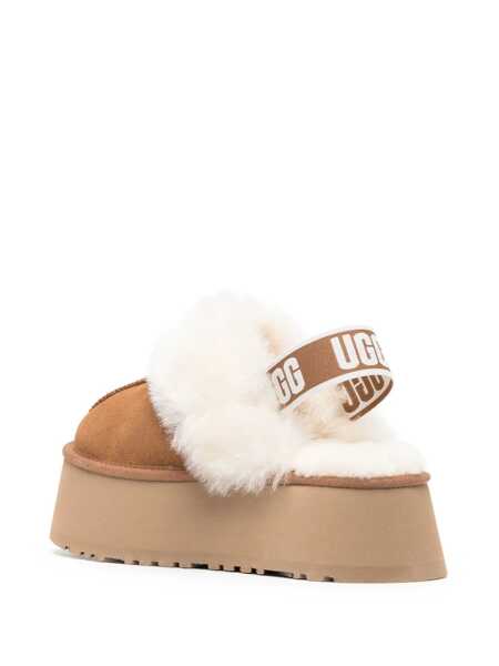 Mocasini UGG Funkette Slippers Brown Femei (BM 19588338) 3