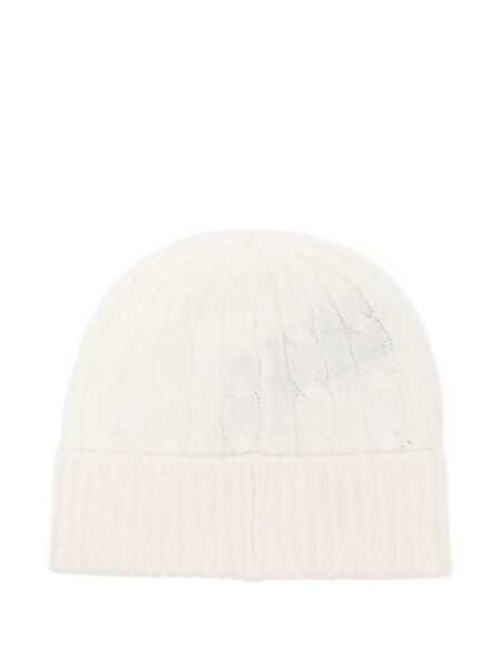 Caciuli Ralph Lauren Wool and cashmere beanie White Femei (BM 19588353) 2