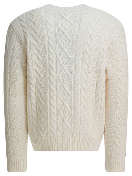 Pulovere Ralph Lauren New York Yankees wool and alpaca crewneck sweater White Barbati (BM 19588356) 2