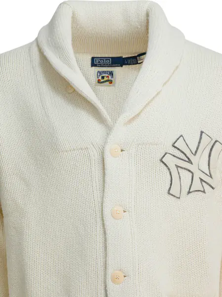 Cardigane Ralph Lauren New York Yankees wool cardigan White Barbati (BM 19588359) 3
