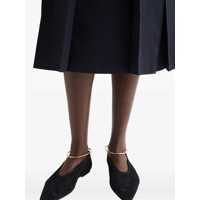 Balerini Dama - Balerini Jil Sander Suede perforated ballet flats Black Femei (BM 19588398) - B-mall.ro