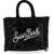 Mc2 Saint Barth "Mini Velvet" Tote Bag BLACK