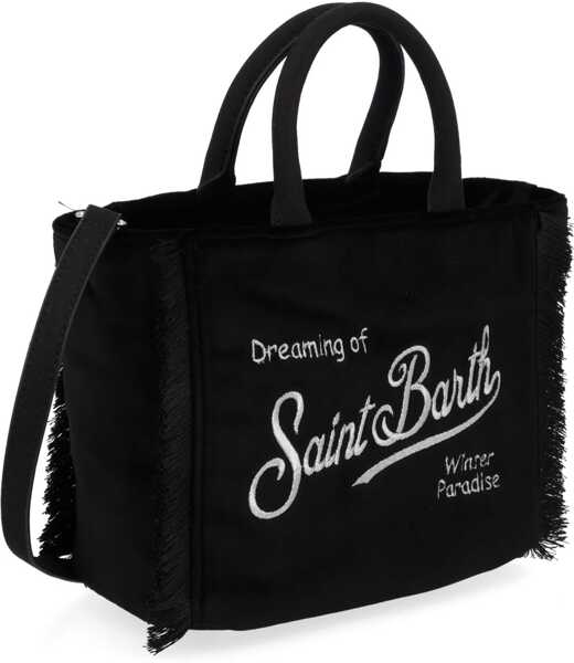 Genti de mana Mc2 Saint Barth Mini Velvet Tote Bag BLACK Femei (BM 19589216) 2