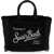 Mc2 Saint Barth "Mini Velvet" Tote Bag BLACK